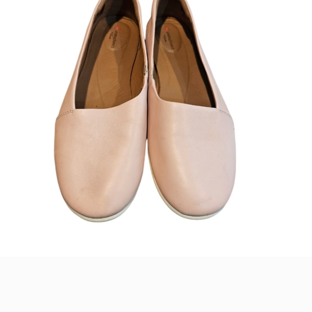 Clarks Women's Blush Slip-On  Leather Flats. Size‎ 9.5. - Picture 8 of 8